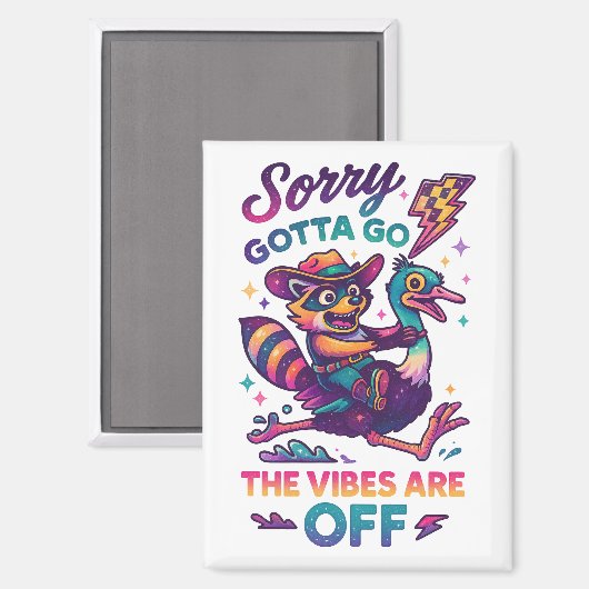 Sorry dat ik moet gaan... magneet (Voorkant / Achterkant)