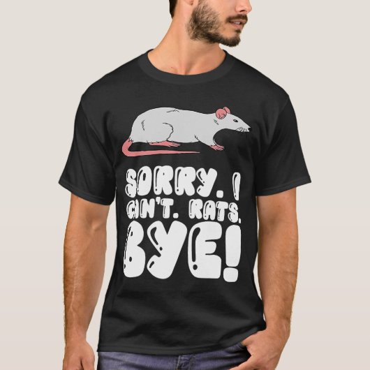 Sorry dat ik niet kan rennen. t-shirt (Voorkant)