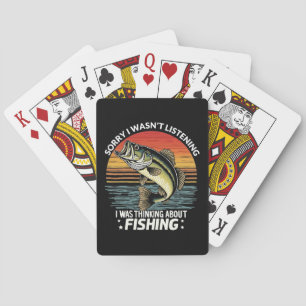 Sorry dat ik niet luisterde, ik dacht aan vis pokerkaarten
