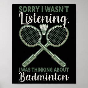 Sorry dat ik niet luisterde naar Badmi Poster
