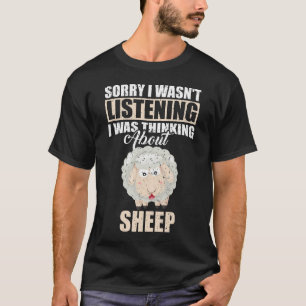 Sorry dat ik niet luisterde naar gedachten over sc t-shirt