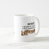 Sorry dat ik niet luisterde naar Ren Faires Koffiemok (Voorkant rechts)