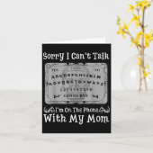 Sorry dat ik niet met mijn moeder Ouij aan de tele Kaart (Gele Bloem)