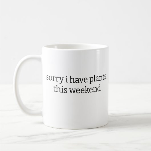 Sorry dat ik planten heb dit weekend mok (Links)