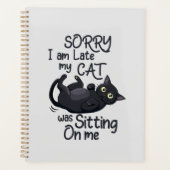 Sorry dat ik te laat ben - Cat Rules! Planner (Voorkant)