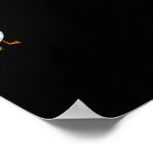 Sorry dat ik te laat ben Funny Goose Christelijke Poster (Hoek)