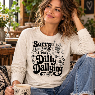 Sorry dat ik te laat ben, ik stond te treuzelen Gr Tri-Blend Shirt