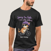 Sorry dat ik te laat ben, ik verspeelde mijn tijd, t-shirt (Voorkant)