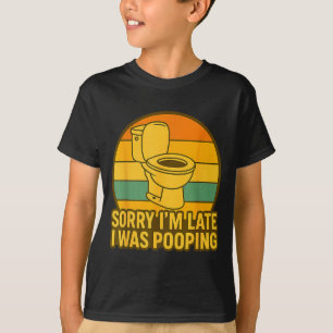 Sorry dat ik te laat ben, ik was aan het gamen, Gr T-shirt