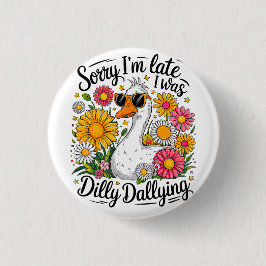 Sorry dat ik te laat ben, ik was aan het treuzelen ronde button 3,2 cm