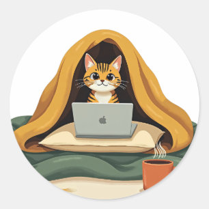 Sorry Dat Ik Te Laat Ben Ik Wilde Niet Komen Intro Ronde Sticker