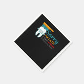 Sorry dat ik te laat ben, tandheelkundige tandheel servet (Hoek)