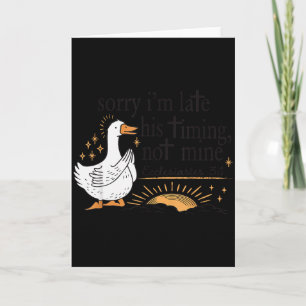Sorry dat ik te laat ben Zijn timing niet de mijne Kaart