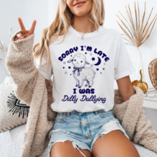 Sorry dat ik te laat was met het uitzetten van gra t-shirt