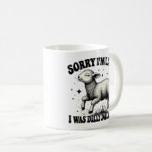 Sorry dat ik te laat was met uitstellen koffiemok (Voorkant rechts)