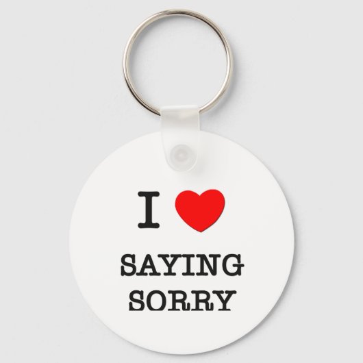 Sorry dat ik van Gezegde hou Sleutelhanger (Voorkant)