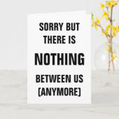 Sorry dat je creditcard ophaalt voor ex vriend of  kaart (Gele Bloem)