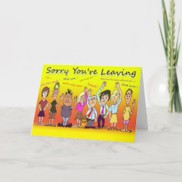 Sorry dat je de Cartoon verlaat Kaart