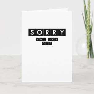 Sorry dat je een ouwe Kaart hebt
