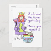 Sorry dat je het gemist hebt briefkaart (Voorkant / Achterkant)