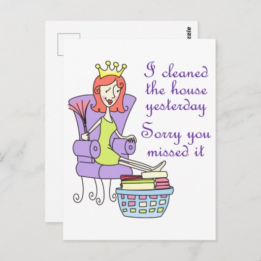 Sorry dat je het gemist hebt briefkaart (Voorkant / Achterkant)