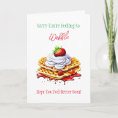 Sorry dat je je zo vreselijk voelt | Voel je snel  Kaart (Voorkant)