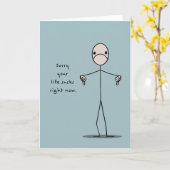 Sorry dat je leven nu klote is kaart (Gele Bloem)