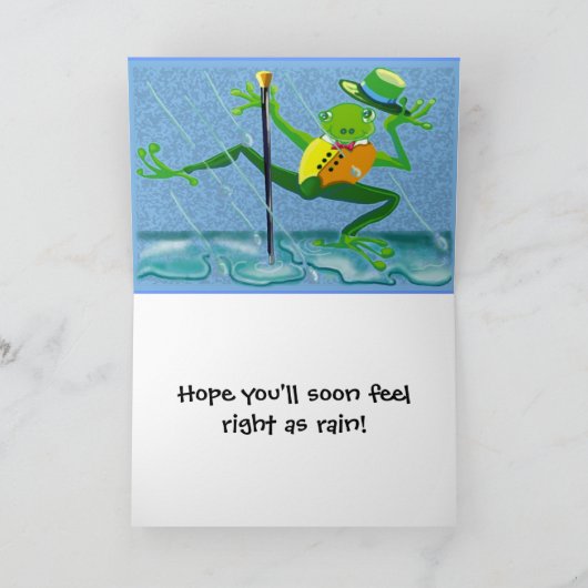 Sorry dat je niet goed bent... kaart (Binnen)