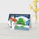 Sorry dat je niet goed bent... kaart (Gele Bloem)