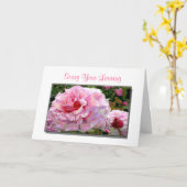 Sorry dat je weggaat en veel succes Wenskaarten Kaart (Gele Bloem)