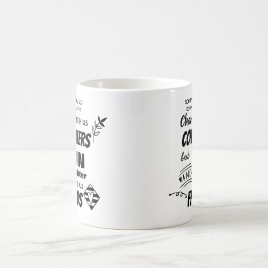 Sorry dat je weggaat - TOEVALLIG WAREN WE COLLEGA' Koffiemok (Center)