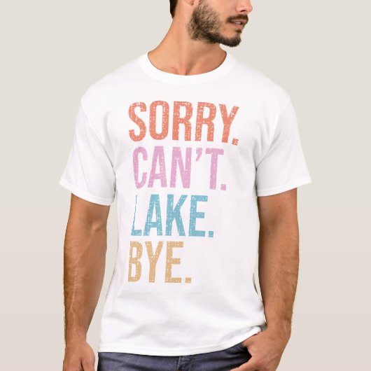 Sorry. Dat kan niet. Meer. Doei. T-shirt (Voorkant)