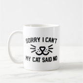 Sorry dat lukt me niet koffiemok (Links)