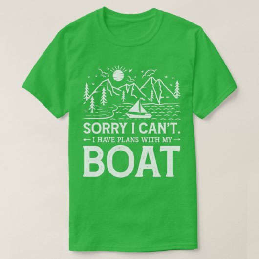 Sorry dat lukt niet, ik heb plannen met mijn Boot1 T-shirt (Design voorkant)