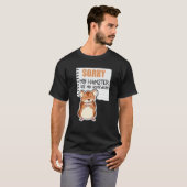 Sorry dat mijn Hamster Ate mijn thuiswerk Funny Ha T-shirt (Voorkant volledig)