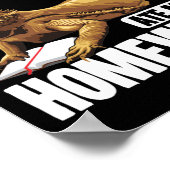 Sorry dat mijn hoofddraak mijn thuiswerkreptielen poster (Hoek)