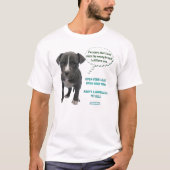 Sorry dat Puppy Mannen T-Shirt (Voorkant)