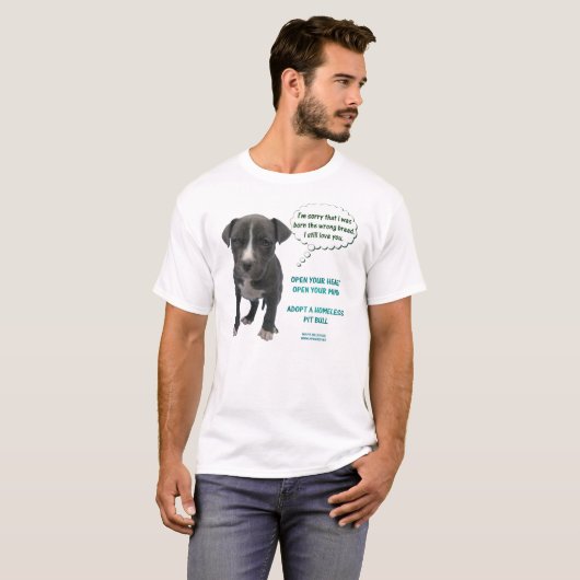 Sorry dat Puppy Mannen T-Shirt (Voorkant volledig)