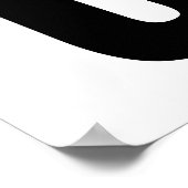 Sorry dat we gesloten zijn - Custom professional Poster (Hoek)