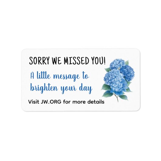 Sorry dat we je ministerie benodigdheden hebben ge etiket (Voorkant)