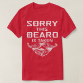 Sorry, deze baard wordt als essentieel beschouwd t-shirt (Design voorkant)