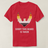 Sorry, deze baard wordt meegenomen in Beer broeder T-shirt (Design voorkant)