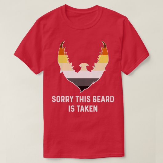Sorry, deze baard wordt meegenomen in Beer broeder T-shirt (Design voorkant)