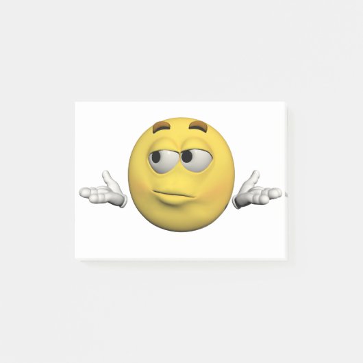 Sorry emoticon post-it® notes (Voorkant)