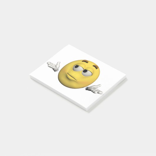 Sorry emoticon post-it® notes (Schuin)