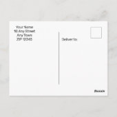 Sorry excuses voor het feit dat de kat Funny Paw C Briefkaart (Achterkant)