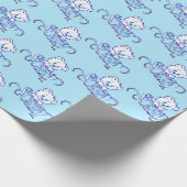 SORRY EYES BEER OP LICHTBLAUW CADEAUPAPIER (Hoek)