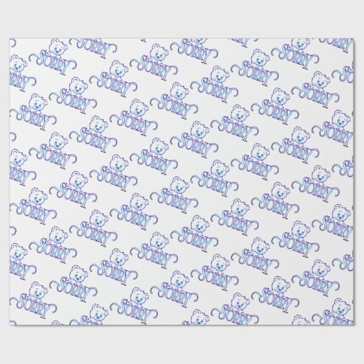 SORRY EYES BEER OP WIT CADEAUPAPIER (Vlak)