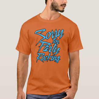 Sorry For Party Rocking retro T-shirt