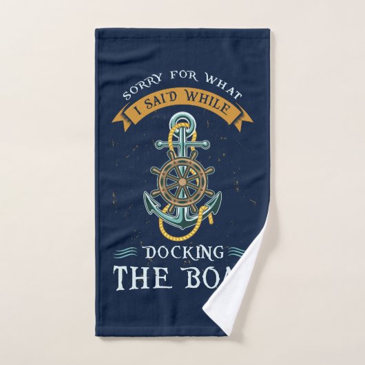 Sorry For What I Said While Docking Handdoek (Handdoek)